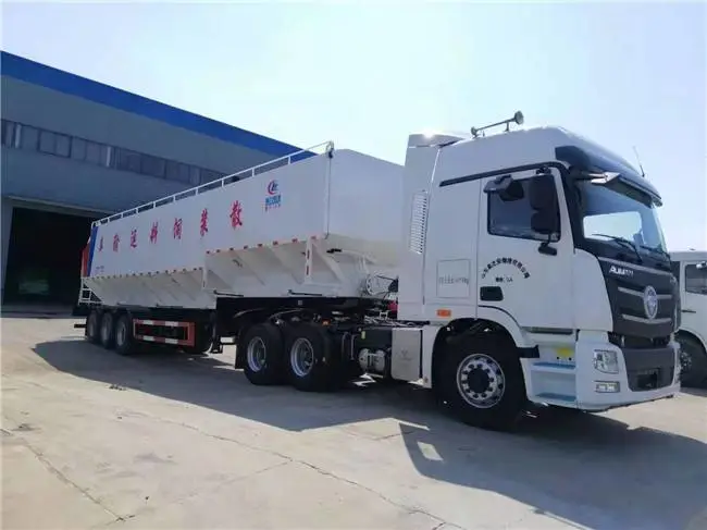 江淮***后六多功能饲料车-拉饲料汽车可拉不同饲l料