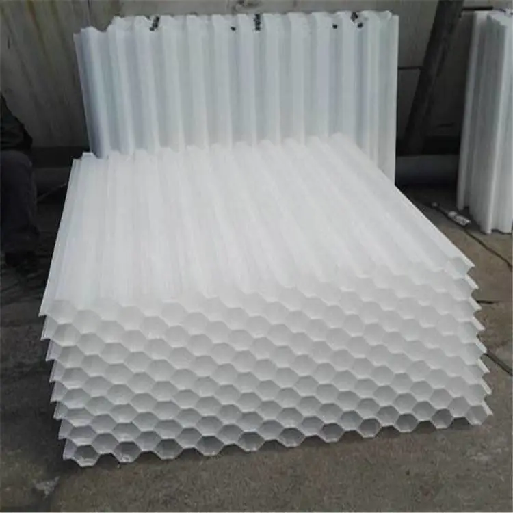 污水处理聚丙烯蜂窝斜管填料厂 斜管蜂窝填料 荣茂