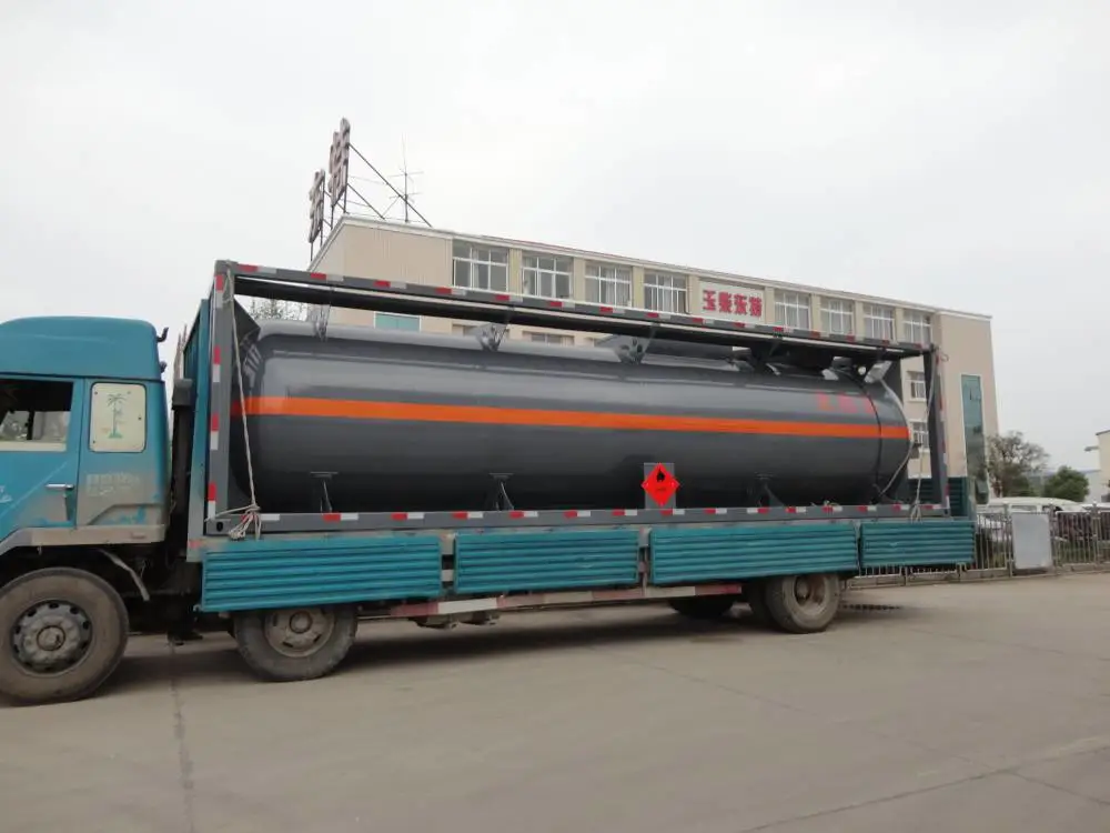 【标准】5类氧化剂罐式集装箱, SA516M材质铁路专用罐箱