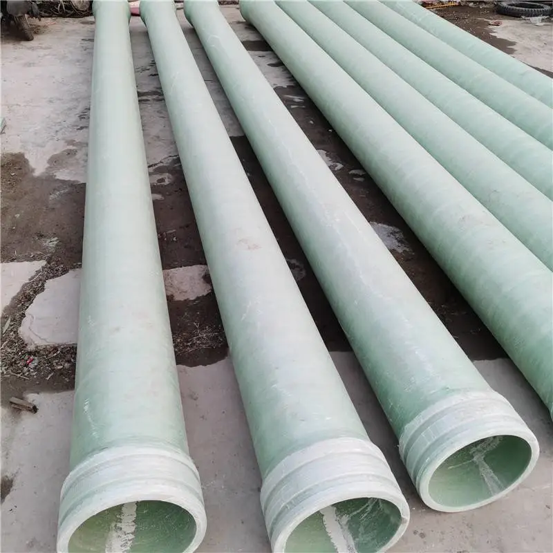市政玻璃钢夹砂排污管道排水管除臭通风管地埋电缆管工艺压力管件