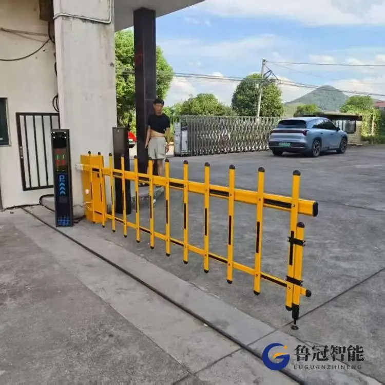 宁强县厂家直供专业安装铝合金道闸杆 小区停车起落挡车专用