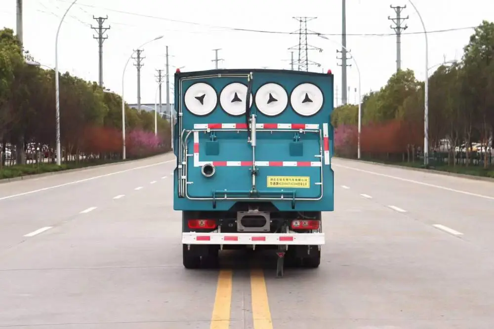跃进干式吸尘车8吨电厂吸尘车