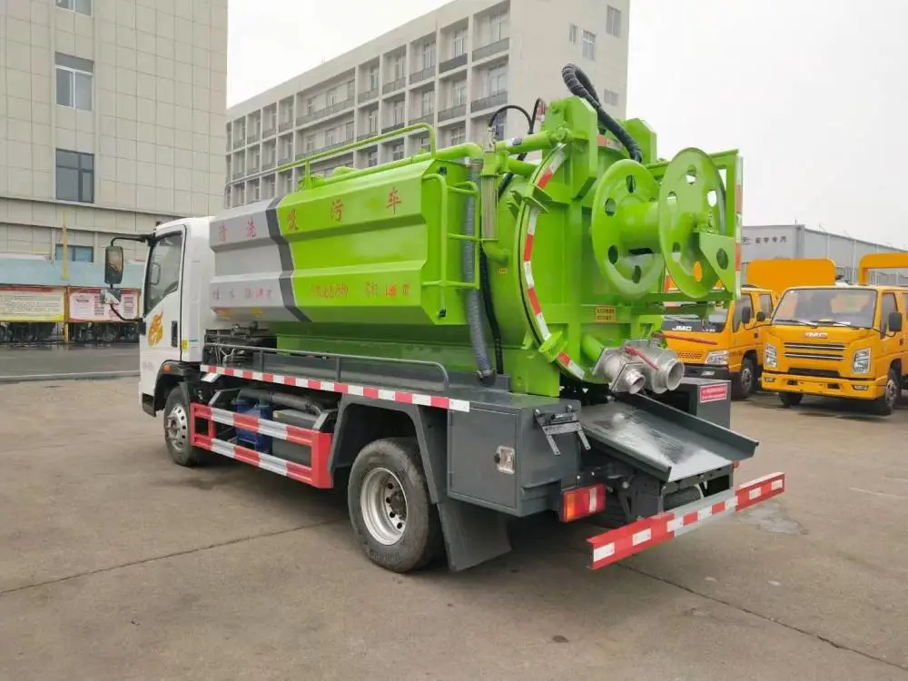 管道疏通车大容积罐体吸粪车15方量大从优全国供应江淮