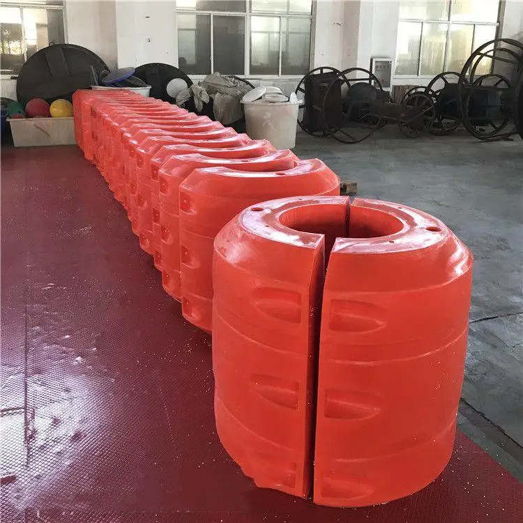 翔宇 耐腐蚀EPS发泡大浮力塑料两半片夹管管道浮筒