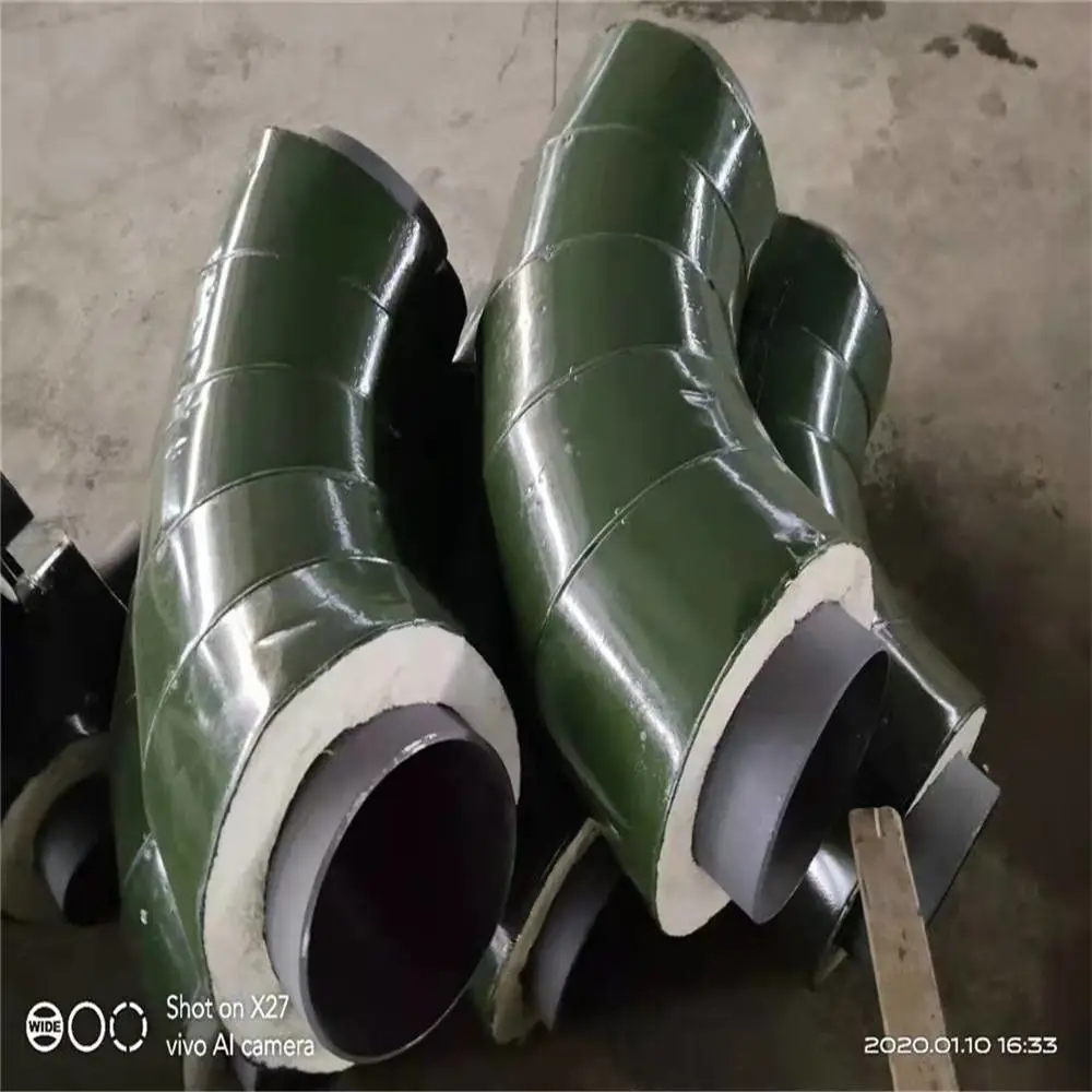 聚氨酯保温弯头固定节保温聚氨酯钢管件