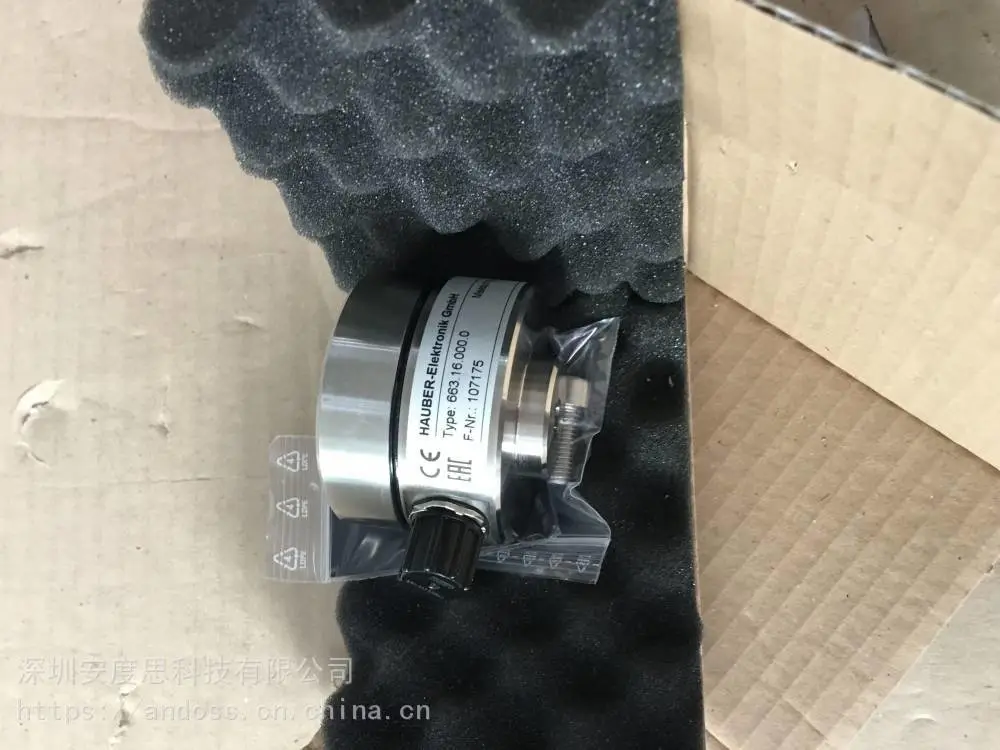 HAUBER振动传感器电缆 M12 4针的 插座 12961原装进口