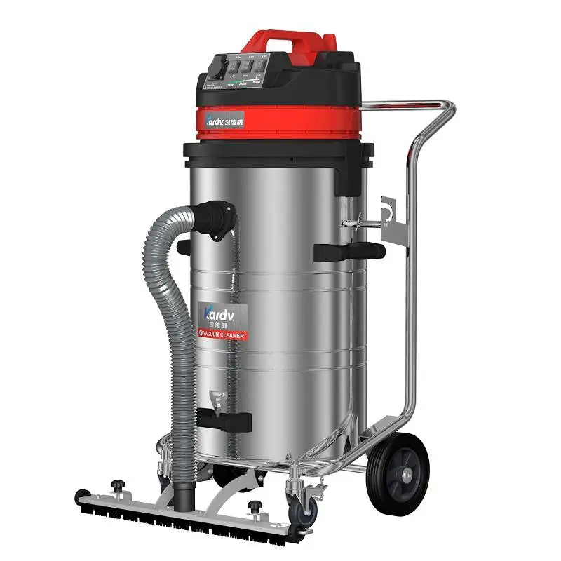 凯德威吸尘器GS-3078P 工厂吸灰尘铁屑用推吸式工业吸尘器