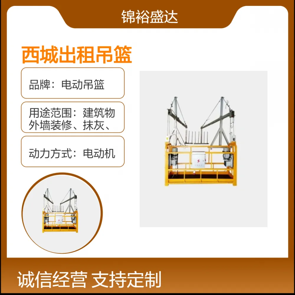 北京西城区租赁电动吊篮 租赁业务价格合理，*** 服务周到