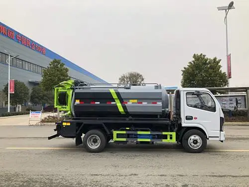 12吨高压清洗吸污车可以挣钱吗城市管道疏通车制造商报价方案