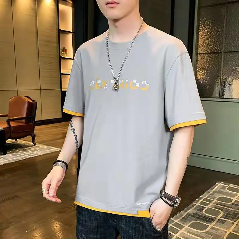 贵州六盘水盘县外贸服装批发一手货源夜市男装批发店面活动男装T恤