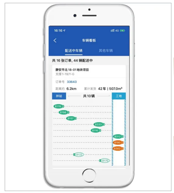 混凝土调度派单系统 搅拌车排队叫号系统 搅拌站智能调度