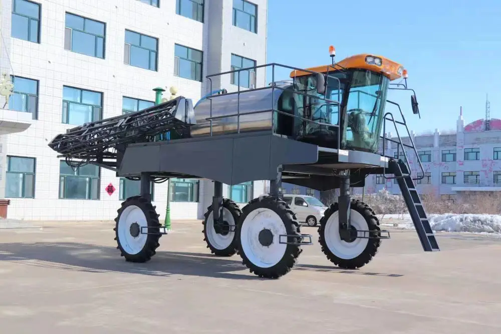 产地货源大型高地隙农用喷雾机 四轮四驱新型自走式喷雾机