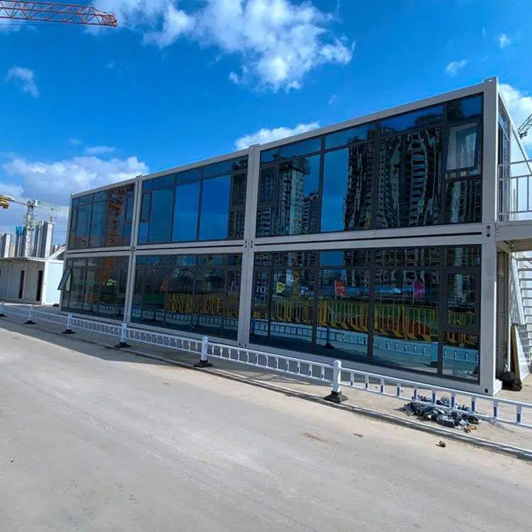 信阳工地打包箱生产厂家工地临建房折叠打包箱式房坚固耐用