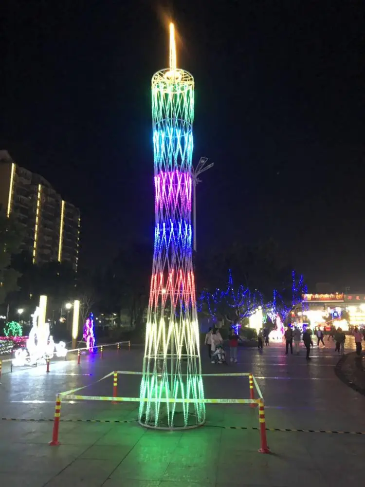 贵州遵义灯光展造型制作灯光节亮化布置厂家
