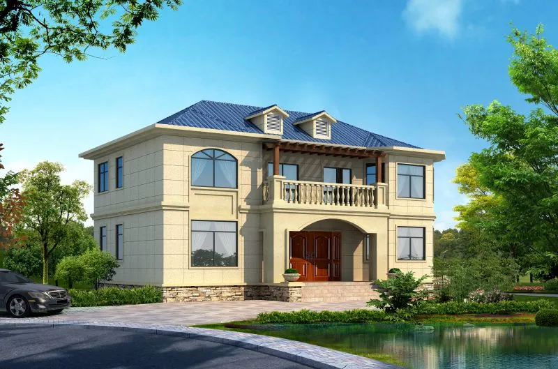 3D建筑打印私人定制别墅轮廓成型工艺3D一体化打印