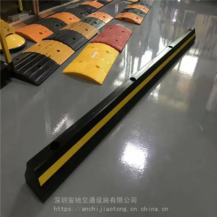 厂家生产可定制颜色本溪橡胶560mm车轮器 车轮挡