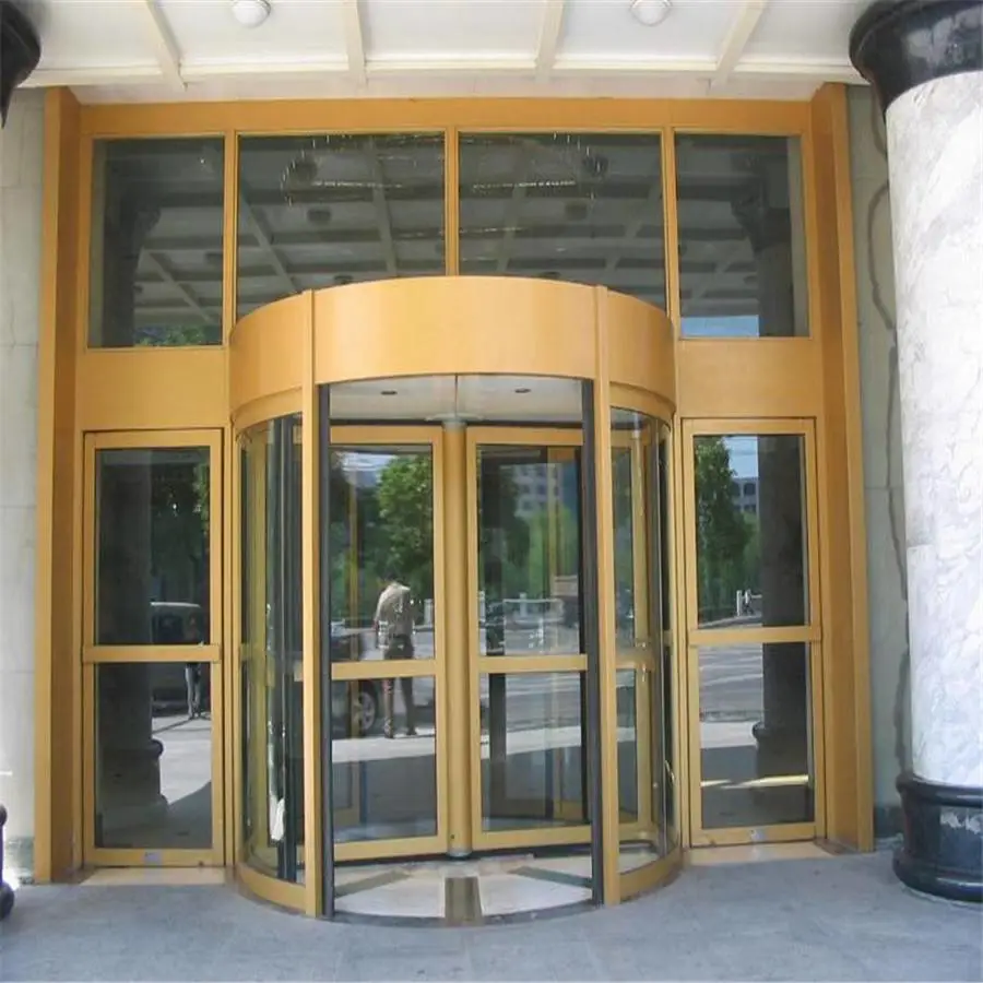 维修两翼三翼四翼旋转门手动自动酒店商场旋转门304不锈钢