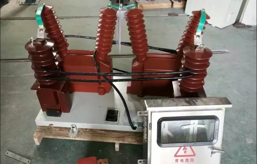 湖北武汉硚口JLSZV-35KV高压计量箱接线实物图
