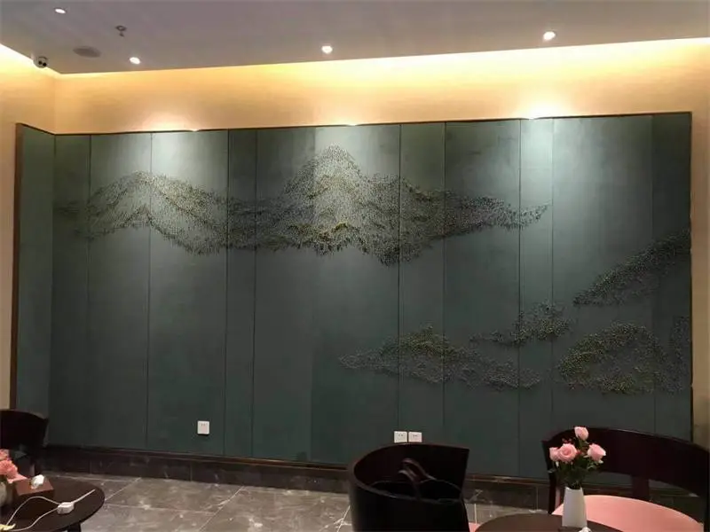 宝鸡千阳古建手绘墙体彩绘围墙 涂鸦文化墙外墙浮雕壁画墙绘
