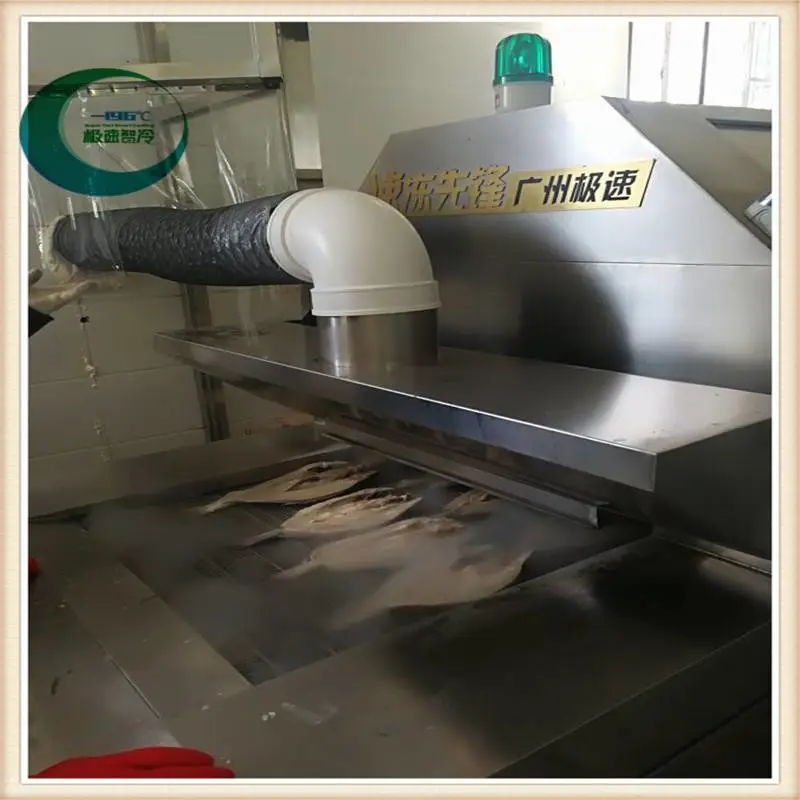 广东阳江隧道式液氮速冻生产线 包子液氮速冻设备售后服务好