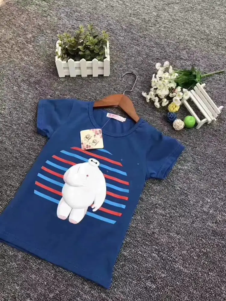 广东佛山服装城女童t恤半袖包邮 小孩子夏装套装半袖摆地摊卖童装15元模式