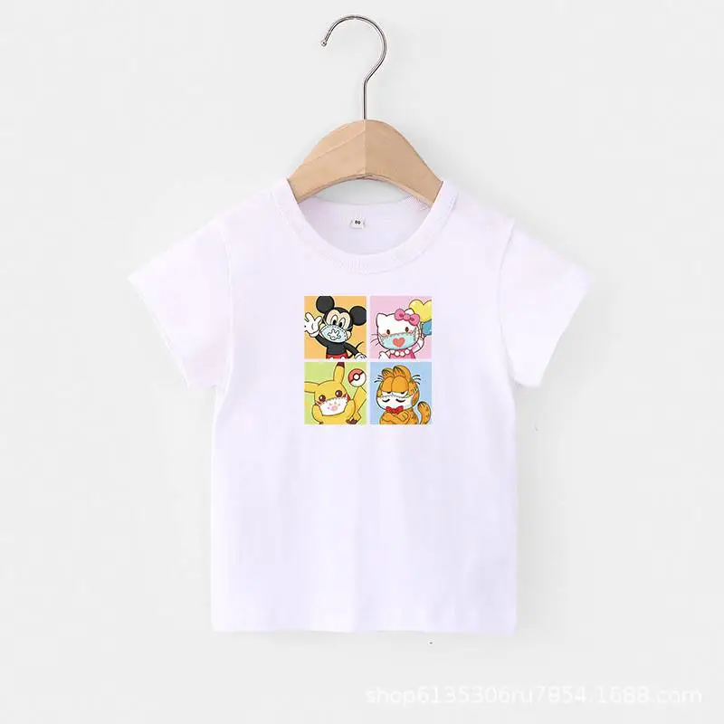 摆地摊卖衣服行吗宝宝纯棉半袖T恤男孩儿童T恤外贸尾货衣服批发厂家直销10元
