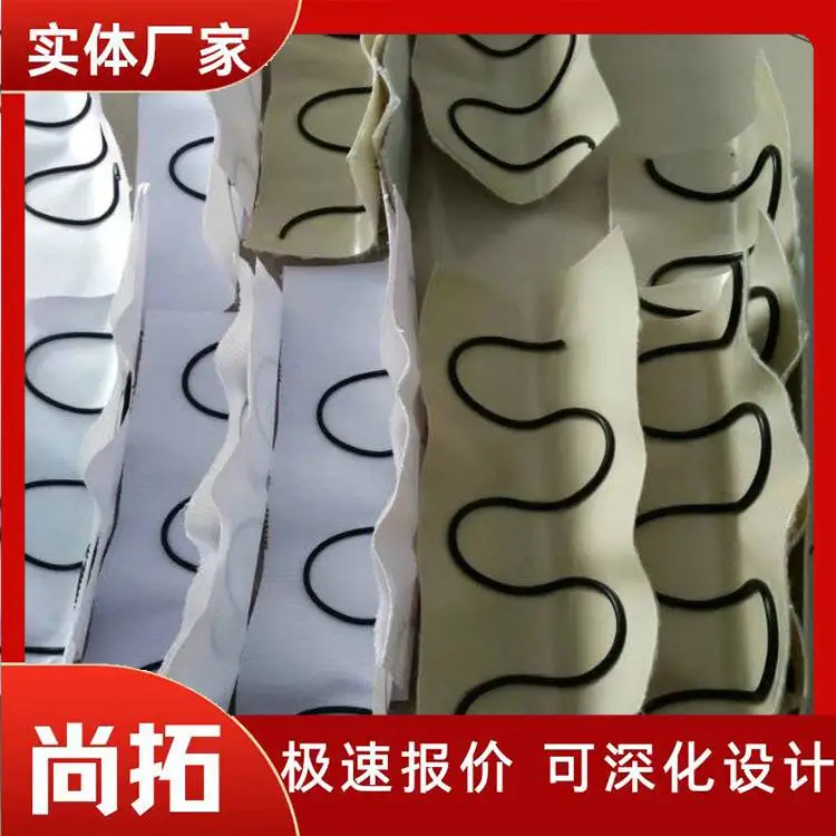 100mm半圆排水管_弹簧环向引排水管 环向软式半圆排水管 尚拓供应