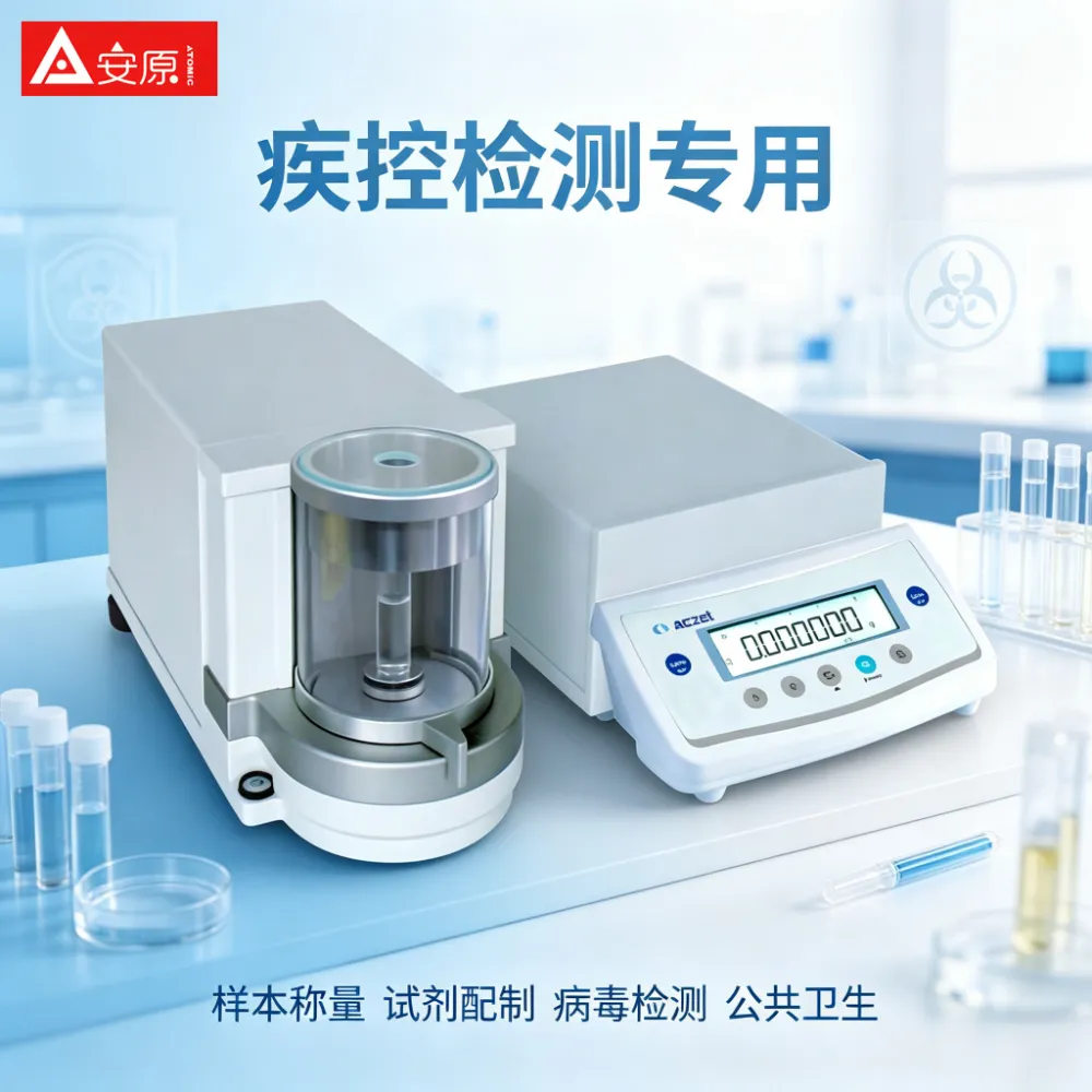 Aczet CM21P实验室天平 1µg精度高对比度背光显示实验室天平