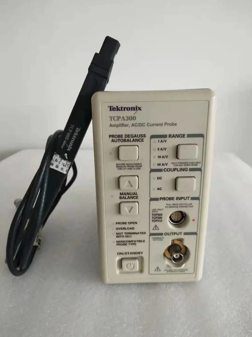 承恒仪器 泰克TCPA300 放大器 TCP312 电流探头 描述
