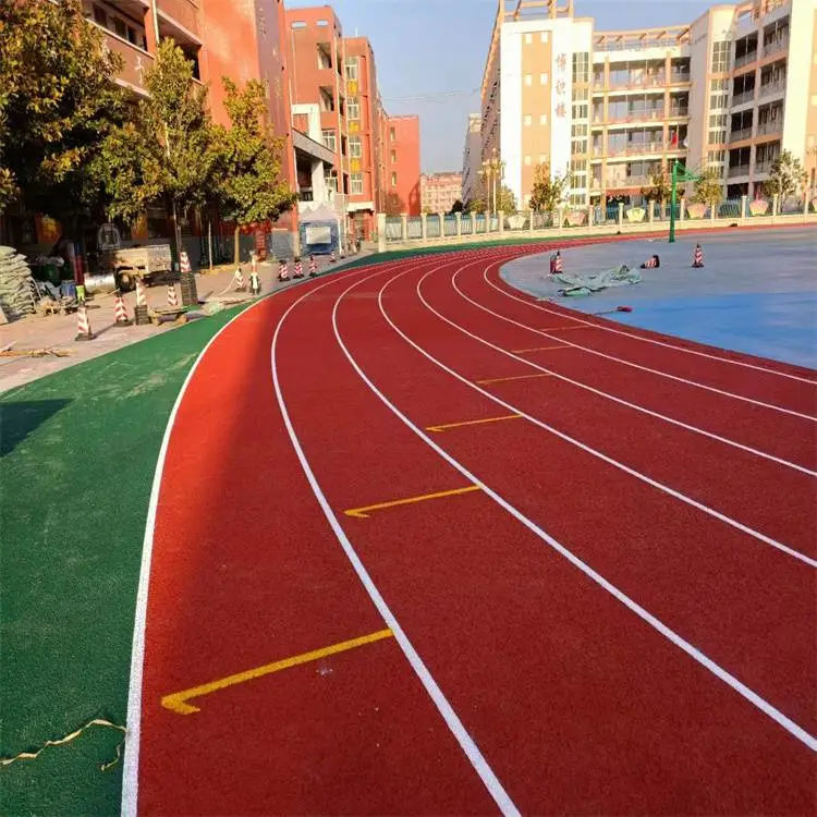 北京预制型塑胶跑道塑胶跑道材料工程报价