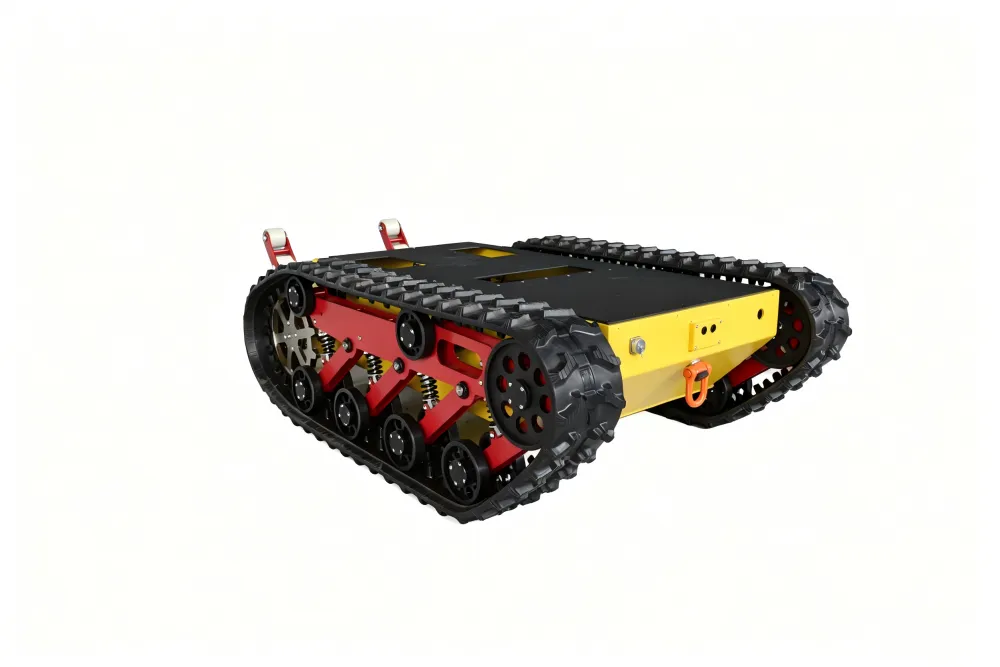 森齐 SQ-C90 重载履带底盘 IP67 防水 350kg 大载重遥控工程履带车