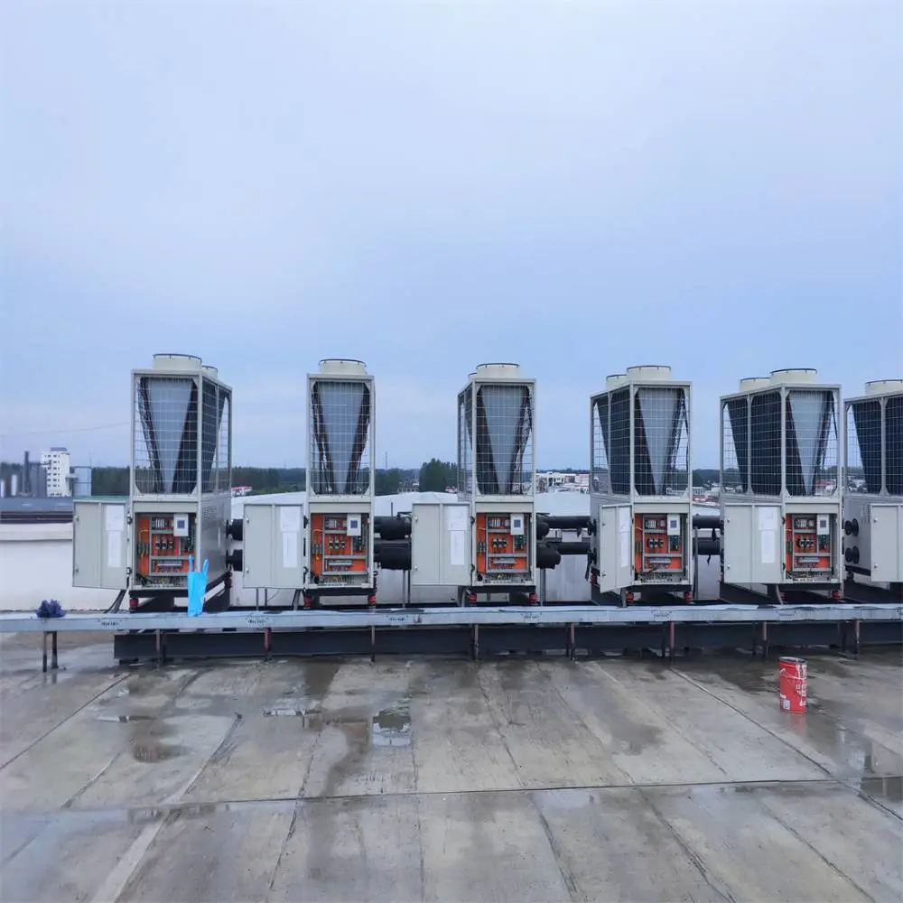 循环式(热水)空气源热泵空调 水冷空气能热泵销售