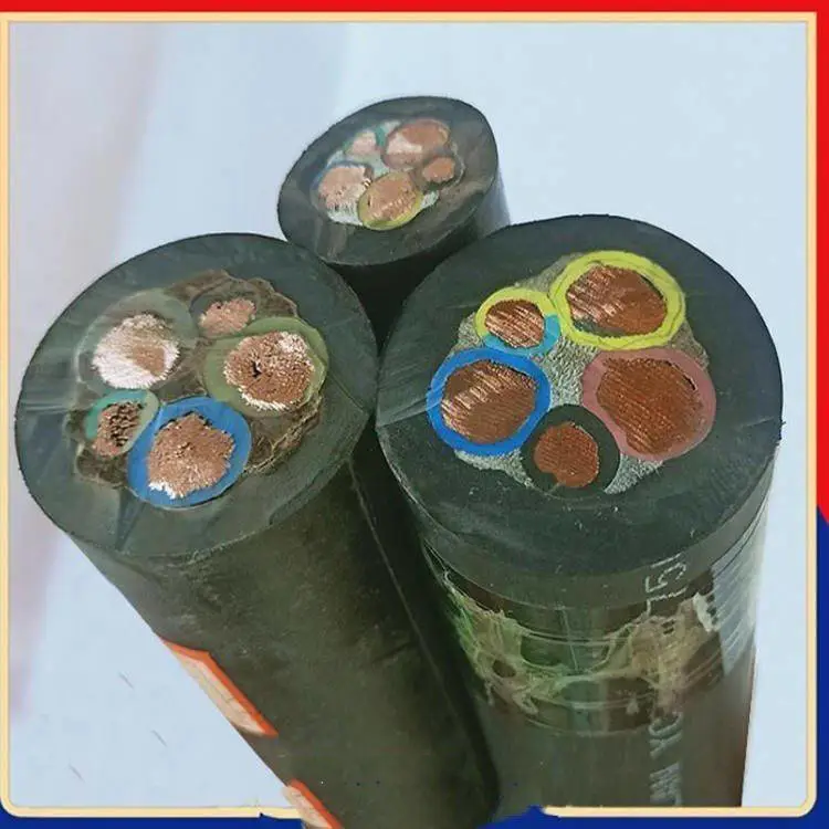 450/750V龙门吊电缆YC-J-3*25+1*10 钢丝加强型橡套线YCW-J