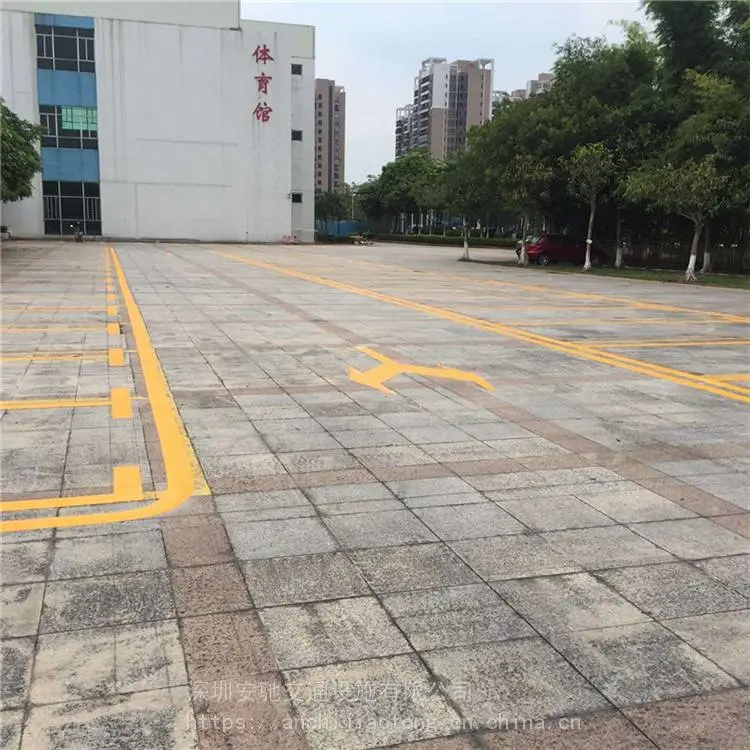 深圳厂房热熔划线 检测站热熔标线施工多年经验
