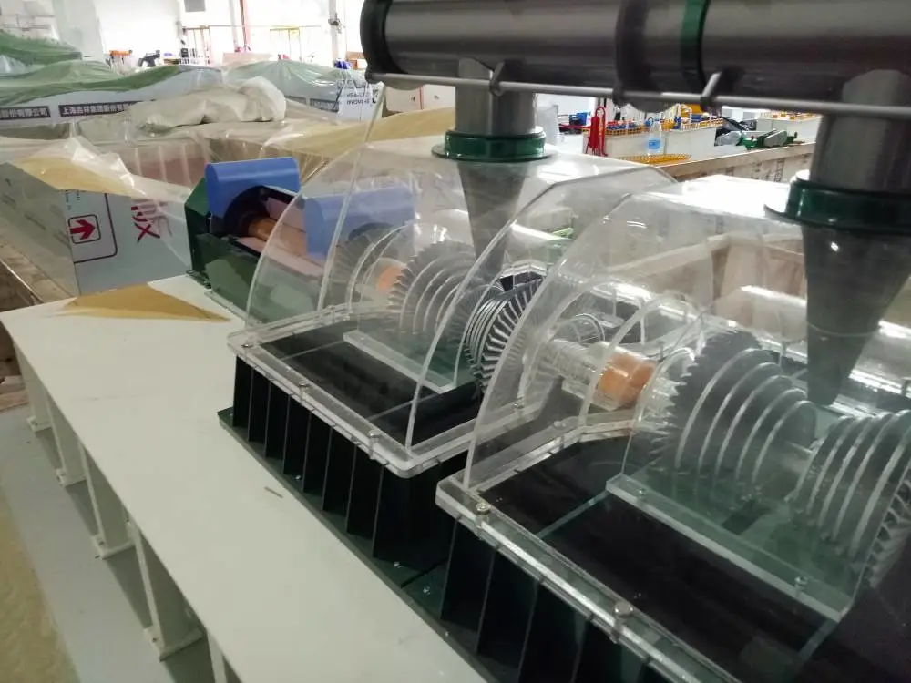 热能发电技术热泵发电机组模型 撬装天然气增压装置模型科普展示加工