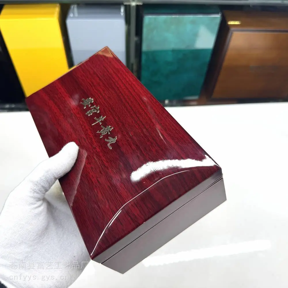 砚台木盒 礼品盒定做 钢琴漆木盒 钢琴烤漆木盒平阳木盒厂