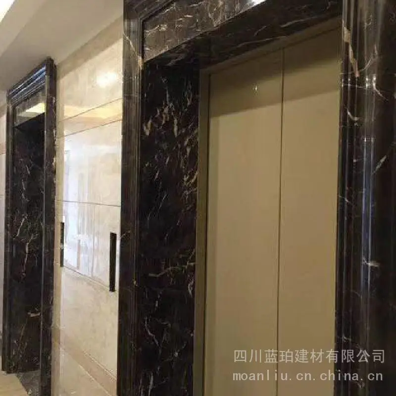 人造石电梯门套 石塑热转印电梯门套