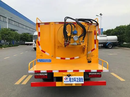 12吨高压清洗吸污车可以挣钱吗城市管道疏通车制造商报价方案