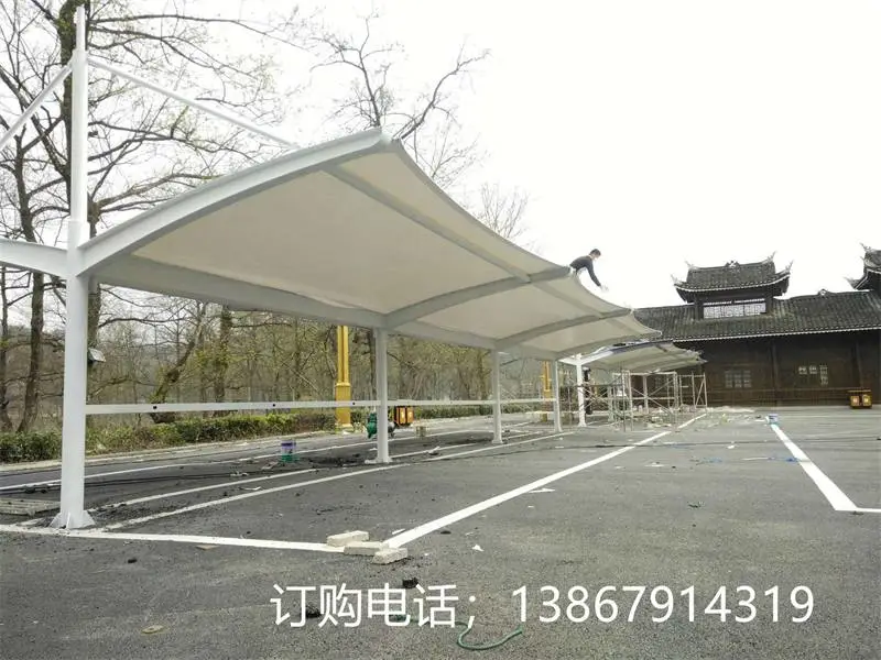 岳阳钢结构充电站停车棚 光伏板汽车棚钢架恒凯生产厂家