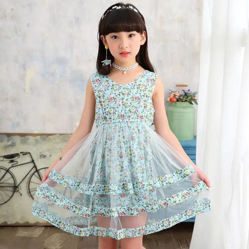 服装批发一手货源市场小香风格子儿童可爱裙甜美可爱儿童可爱裙2一10元店进货渠道