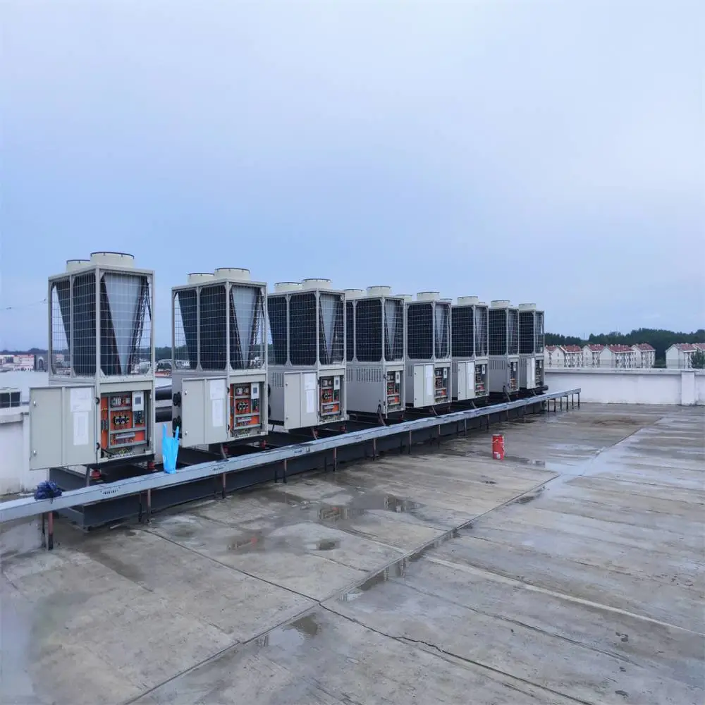 循环式(热水)空气源热泵空调 水冷空气能热泵销售
