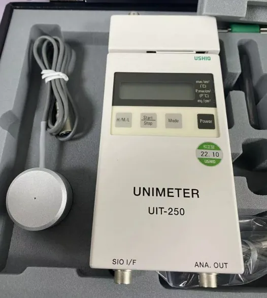 进口日本ushio牛尾，紫外线积分光量计UIT-250，照度计西南供应