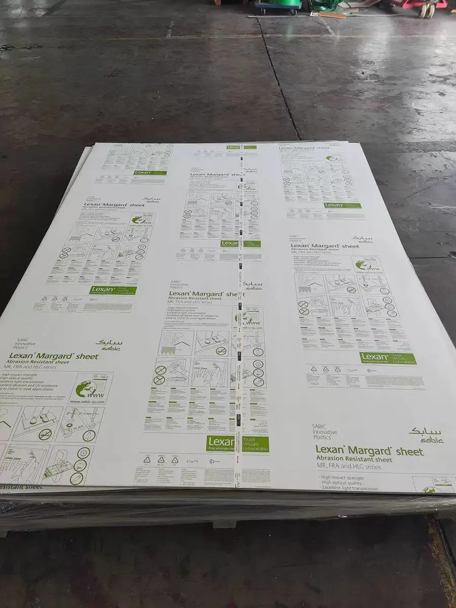 供应美国产LEXAN MR10双面硬化光学级PC板材 SABIC 原GE