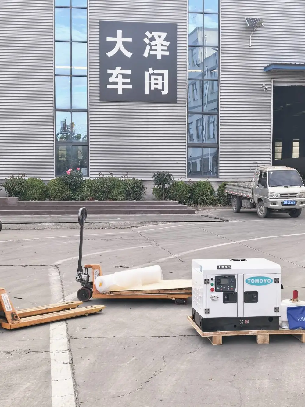 采砂船甲板供电配套移动式发电机组大泽动力