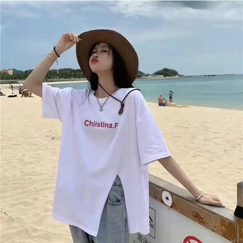 广西贵港平南库存服装怎么卖韩版T恤衫地摊服装尾货