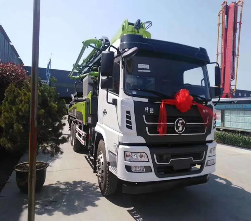 小型混凝土泵车_58米搅拌天泵_产品型号任您选