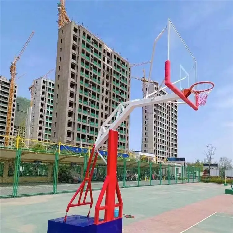 白城 学校篮球架 箱式篮球框架 体育场篮球架