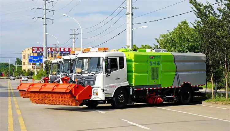 马路清扫车厂家 20吨扫路车多少钱 粉尘灰尘吸尘车