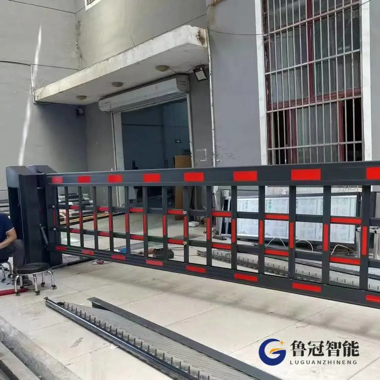 长清电动道闸安装门禁起落杆道闸杆车辆识别系统价格实惠