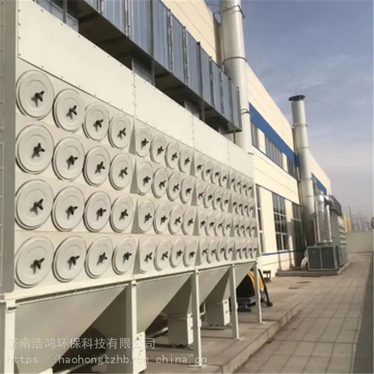 工业除尘设备除尘器 厂电滤筒除尘器定制 浩鸿